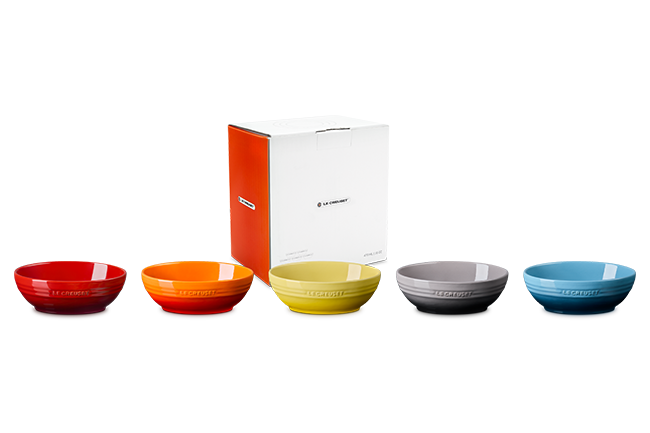 Le Creuset Stoneware Set of 5 Kolbe 470ml Oval Bowls | Le Creuset®